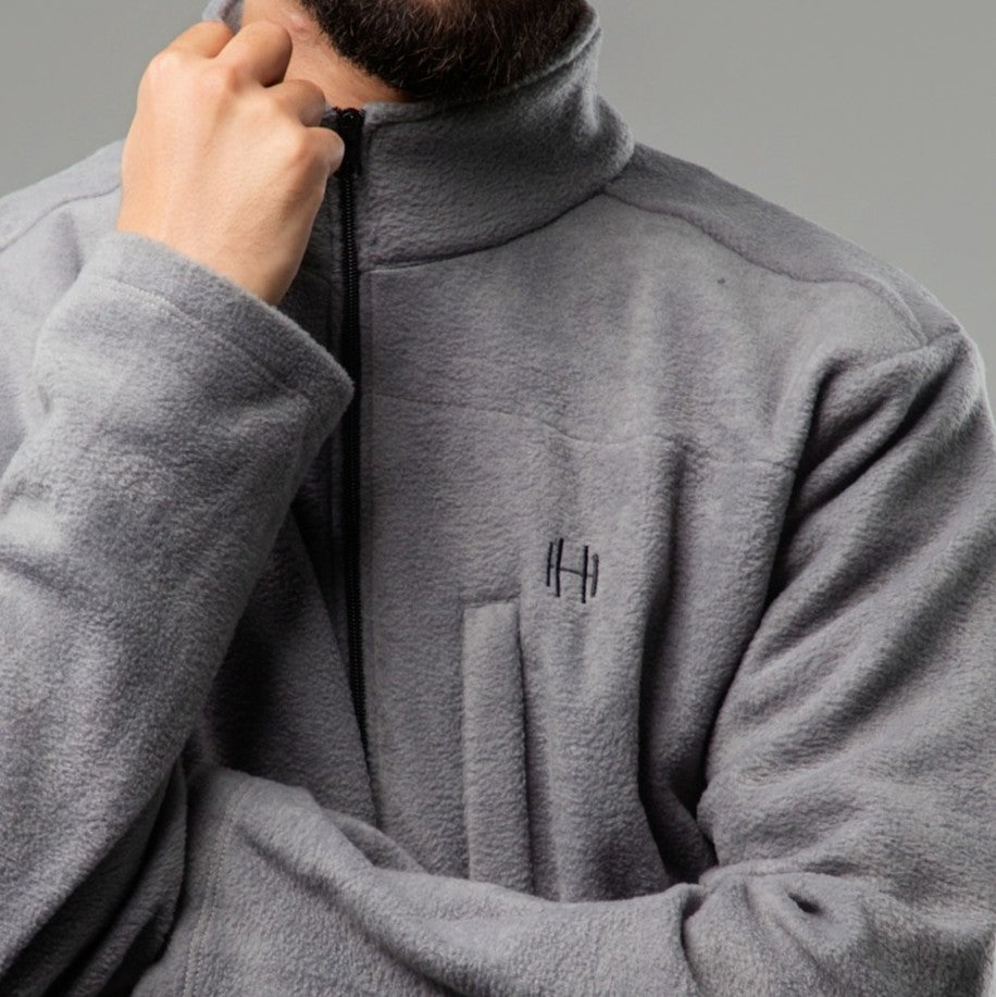 Veste POLAIRE Homme - Gris