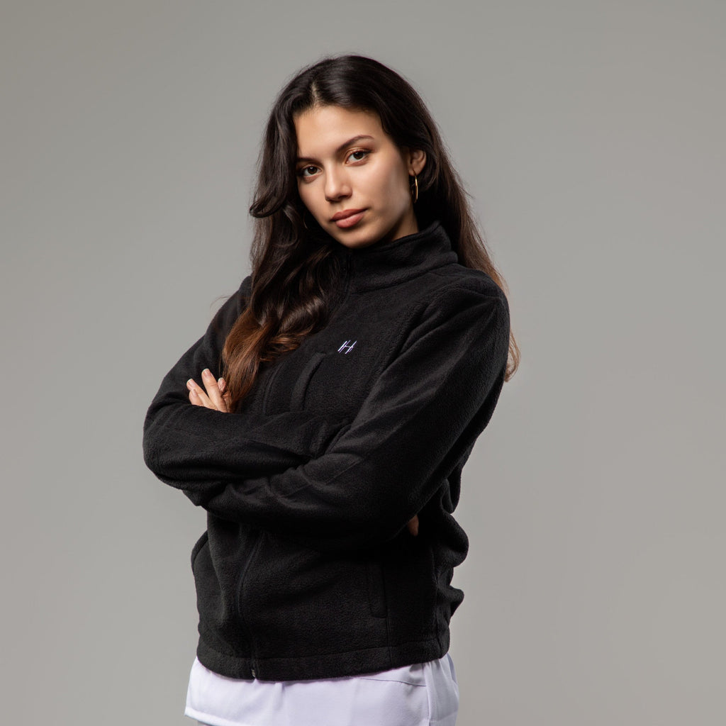 Veste POLAIRE  femme - Noir