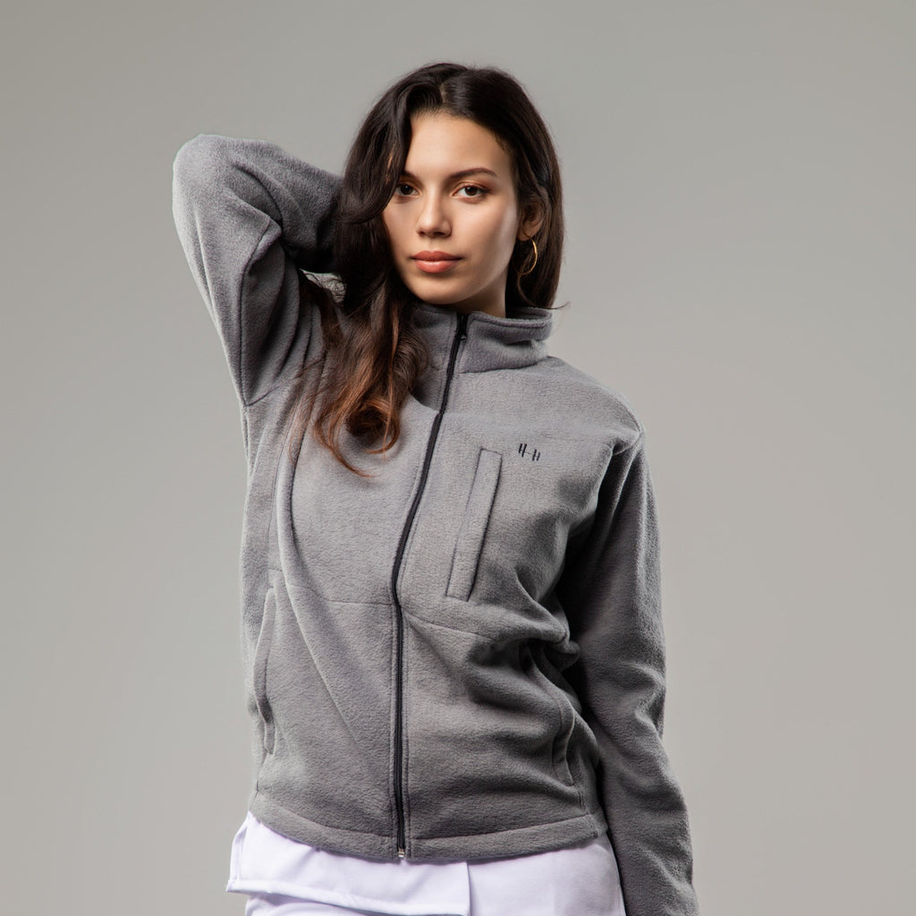 Veste POLAIRE Femme - Gris