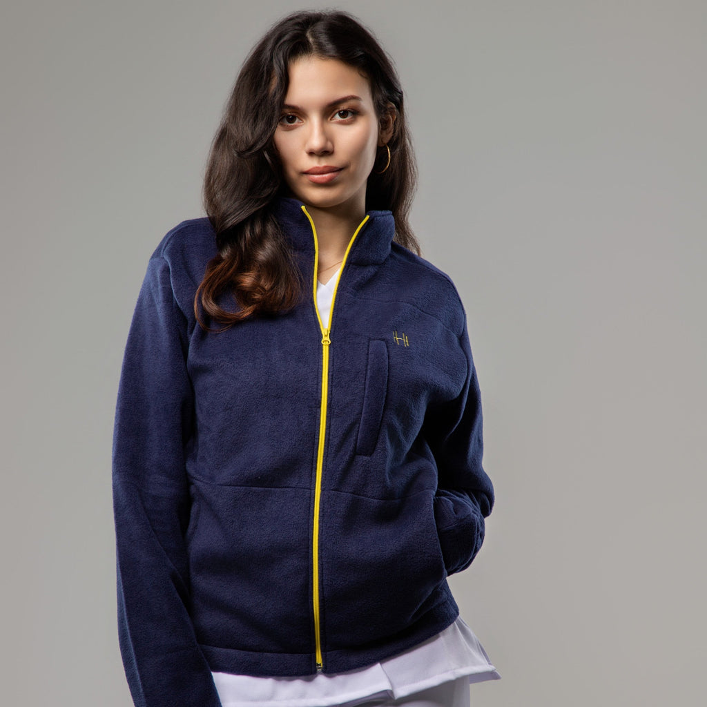 Veste POLAIRE Femme - Bleu marine