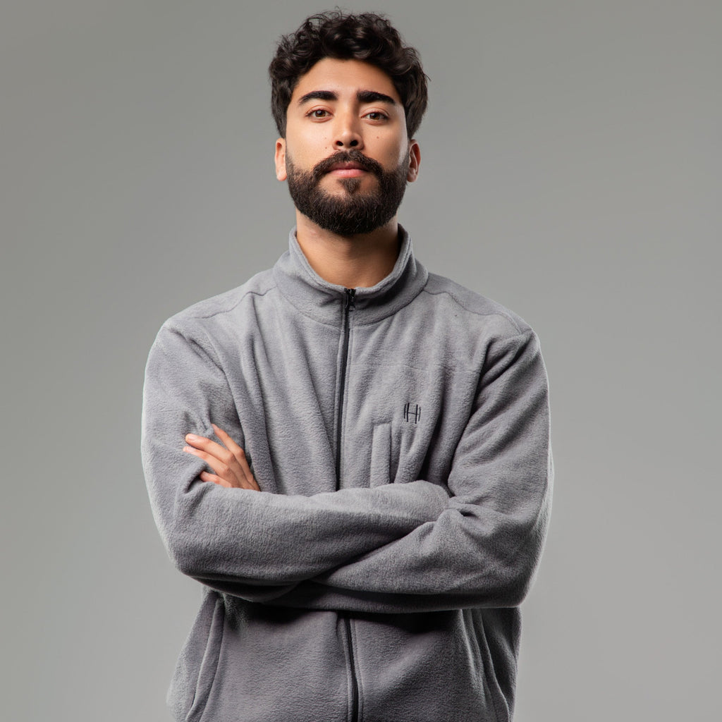 Veste POLAIRE Homme - Gris