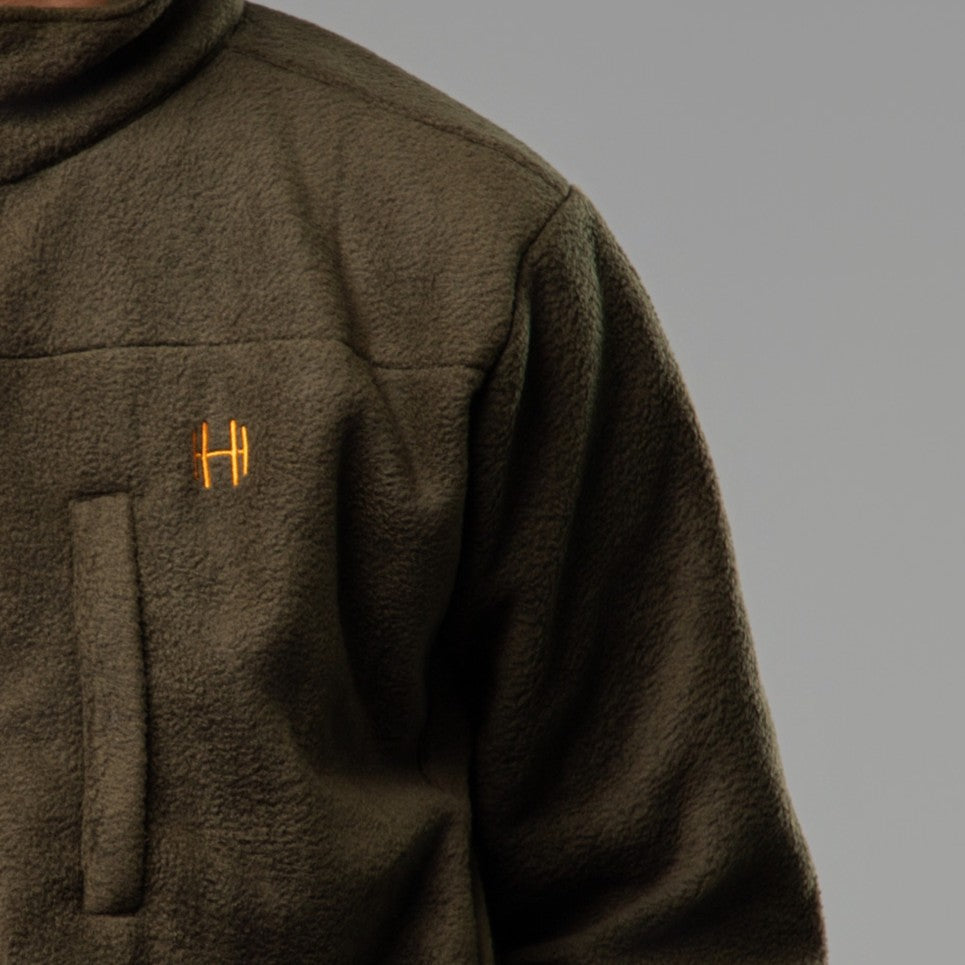 Veste POLAIRE Homme - Vert KAKI